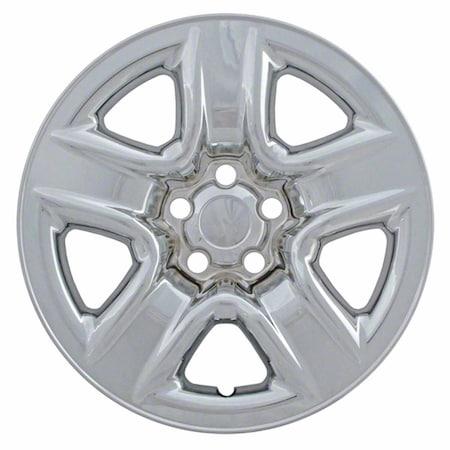 Coast2Coast 17", 5 Spoke, Chrome Plated, Plastic, Set Of 4, Compatible With Steel Wheels IWCIMP73X